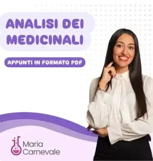 ANALISI DEI MEDICINALI: PDF RIASSUNTIVI